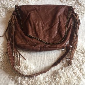 Brown crossbody bag